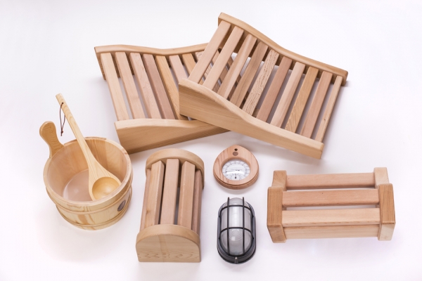 Knotty Red Cedar Barrel Sauna 7x6 - Image 5